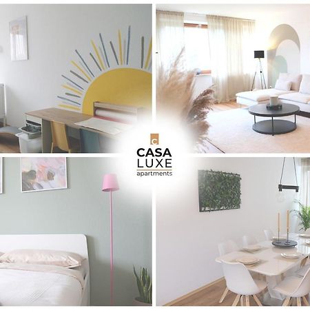 Casa Luxe - 120Qm - Zentral - Familienfreundlich - Parkplatz - 5Km Zum Legoland Apartment Guenzburg Luaran gambar